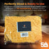 5 lb. 1/4 inch Prompt Prep High Temperature Diced Yellow Cheddar Cheese, Bag, diced Cube, Cheddar Cheese For Grilling