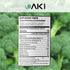 (5.29oz/150g) AKI Broccoli Sprout Powder - Ideal in Vitamins & Sulforaphane - Superfood for Green Veggie Smoothie