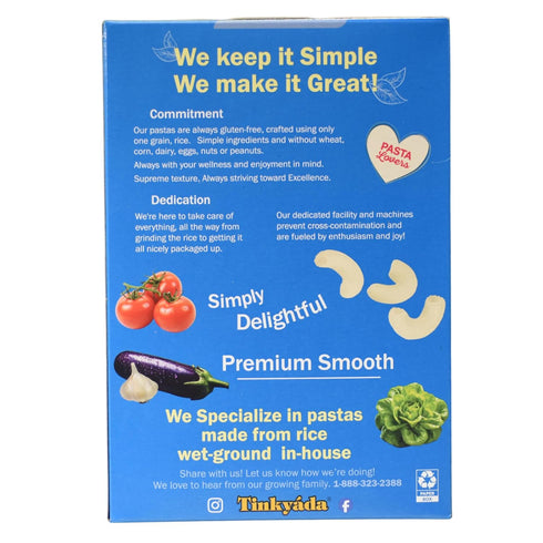Tinkyada Elbow, 16 oz Pasta White Rice