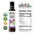 Aleta 8.45 oz Farms Fig Balsamic Vinegar, Greek Organic Flavored Vinegar, USDA Organic, Perfect for Salad Dressings