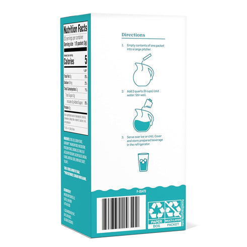 3.2 Oz Amazon Grocery, Lemonade Drink Mix Singles