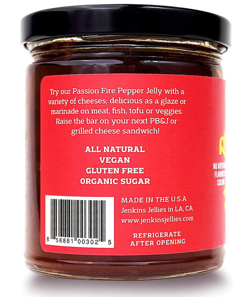 11 (Pack 2)) Jenkins Jellies Pepper Jelly (Passion Fire, Ounce