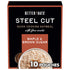 Better Oats Steel Cut Instant Oatmeal Packets, Maple and Brown Sugar Flavor