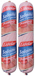 Salami Super Especial Estelar 2 Pack (2 lb each) Authentic Dominican Salami