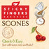English Scone Mix, Tart Cherries by Sticky Fingers Bakeries – Makes 12 Fresh Baked English Scones (1pk)
