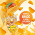 Gummy 1 lb, Gummy 70% Pack Vegan Mango Candy Tropical Fruity Snacks Candies Individually Wrapped Bulk, Juicy Burst