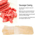 10 Pack 74g TOPINCN Sheep Sausage Casing, Dried Intestine Casings for Homemade Italian Sausages, Unbreakable Edible