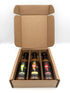 Wildman Jax 3 Pack 5.5 oz Pack) Premium Pepper Sauce Variety - Mild, Medium, Hot - Bottles (Variety
