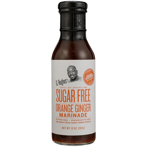 G Hughes Sugar Free Orange Ginger Teriyaki Sauce, No High Fructose Corn
