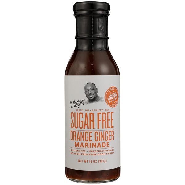 G Hughes Sugar Free Orange Ginger Teriyaki Sauce, No High Fructose Corn
