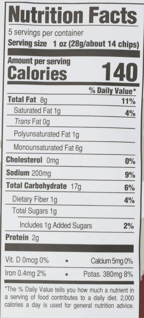 5 BOULDER CANYON Potato Chips, BBQ, Ounce