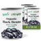 Food to Live Organic Canned Black Beans, 14 oz (Pack of 4)