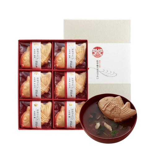 Japanese traditional flavor soups gift 6pack(Mushroom, bamboo, plum)
