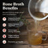 Slow-Simmered 14 oz (4-Pack) FOND Regenerative Grass Fed Beef Bone Broth Infused with Organic Ginger & Cayenne Beef