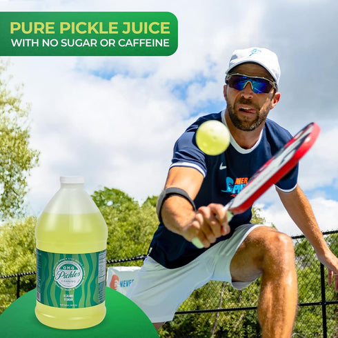 64 Oz OMG Pickles Dill Pickle Juice for Leg Cramps Natural Pickle Juice Sports Drink for Cramp Relief & Hydration