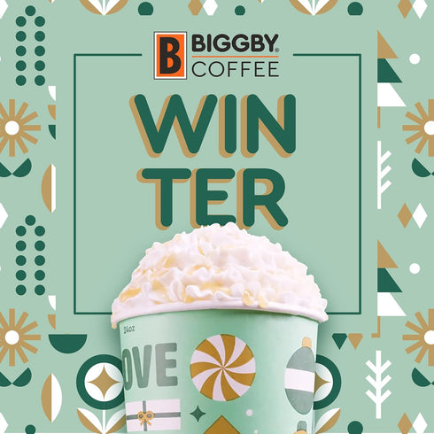 100% 2lb BIGGBY Best Ground Coffee, Farm-Direct, Bag, Medium Roast