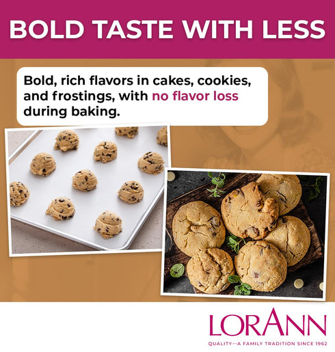 4 LorAnn Brown Butter Emulsion, ounce bottle