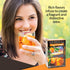 China Mist Tropical Orange Black Tea Infusion – Iced Tea – 4 Bags – Each Tea Bag Yields 1/2 Gallon – Refreshing.