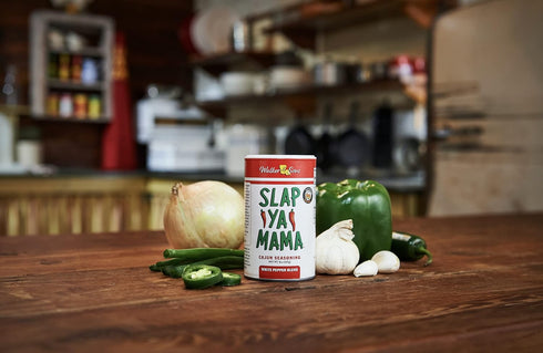 Slap Ya Mama Cajun Seasoning from Louisiana Spice Variety Pack, 8 Ounce Cans, 1 Cajun, 1 Cajun Hot