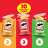 Pack, 13.7oz Pack (10 Pringles Potato Crisps Chips, Lunch Snacks, Variety Cans)