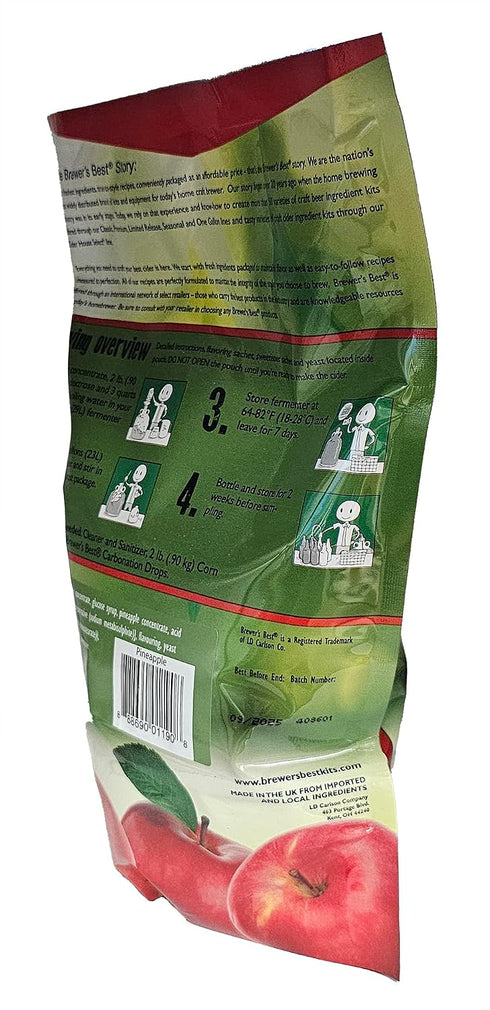 6 Pineapple Cider Brewing Kit - Makes Gallons
