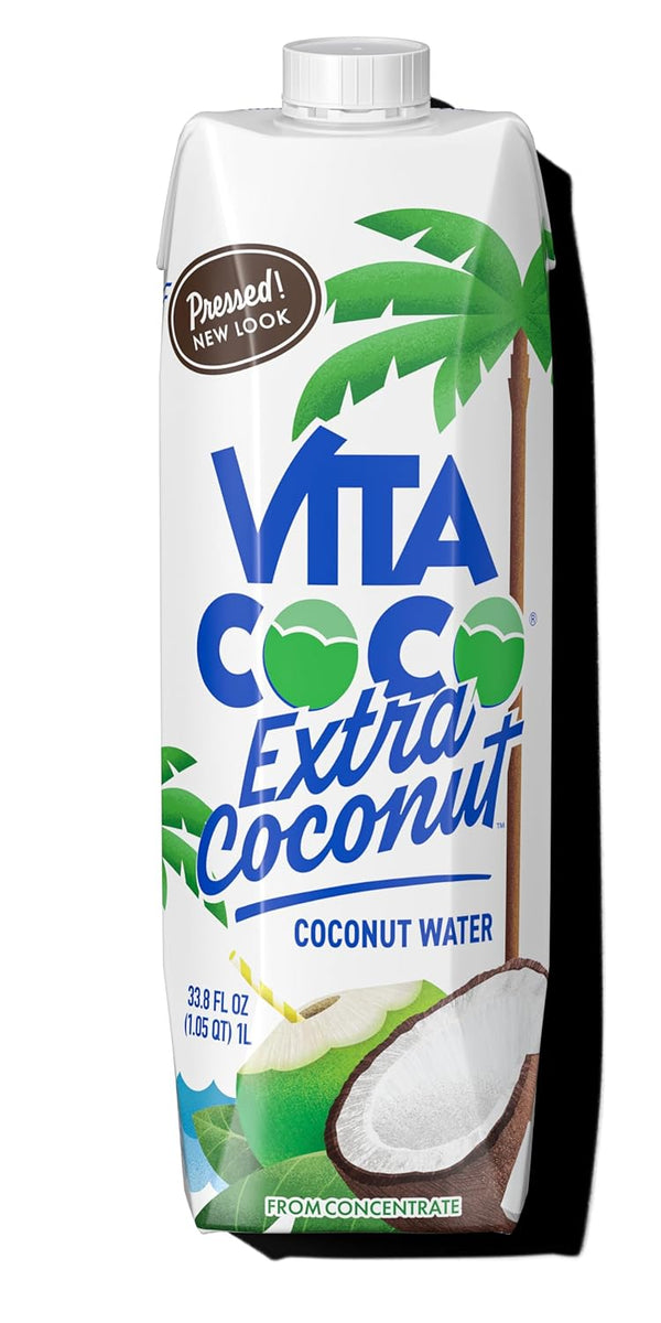 Vita Coco Extra Coconut, Coconut Water, 33.8 Fl Oz