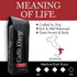 WellBalanced 1 lb Caffe D'arte Meaning of Life Whole Bean Coffee MediumDark Roast, Classic Blend, Roasted in Seattle
