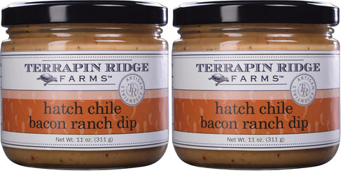 Terrapin Ridge Farms Hatch Chile Bacon Ranch Dip Gourmet Creamy 11 Ounce