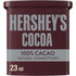 HERSHEY'S Natural Unsweetened Cocoa Powder Can, 23 oz