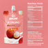 12 (5 KONJOY Konjac Jelly, Lychee Flavor Drinkable Jelly Squeeze Pouches Low Calorie kcal) Vegan Snack, Gluten-Free