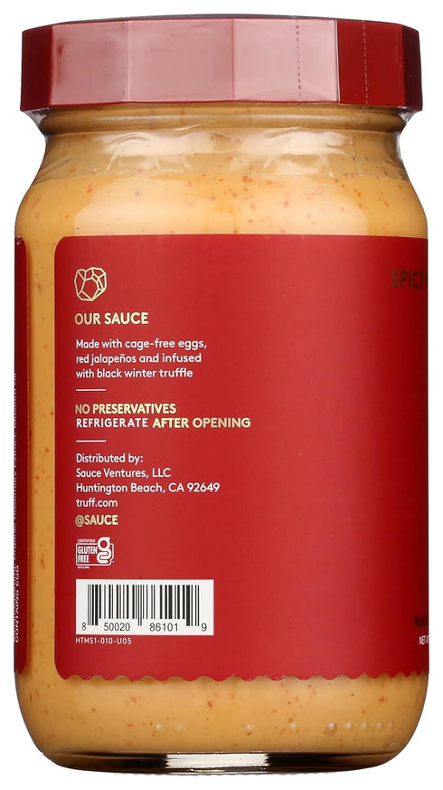8 TRUFF Black Truffle Infused Spicy Mayonnaise, FZ
