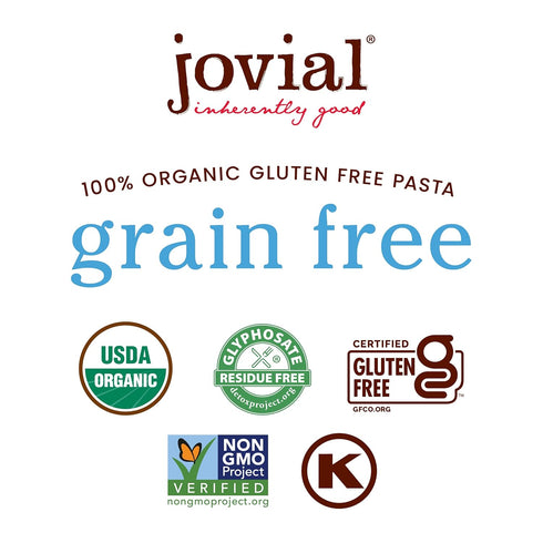 8 Oz, 3 Pack Jovial Grain-Free Cassava Spaghetti - Spaghetti Noodles, Cassava Pasta, Paleo Pasta, Gluten Free Pasta