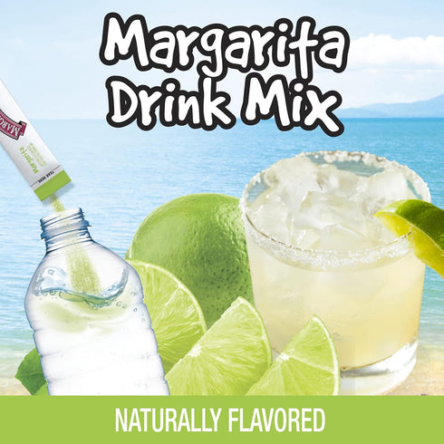 Margaritaville Singles to Go Water Drink Mix - Margarita Flavored, 12 Boxes (72 Servings)