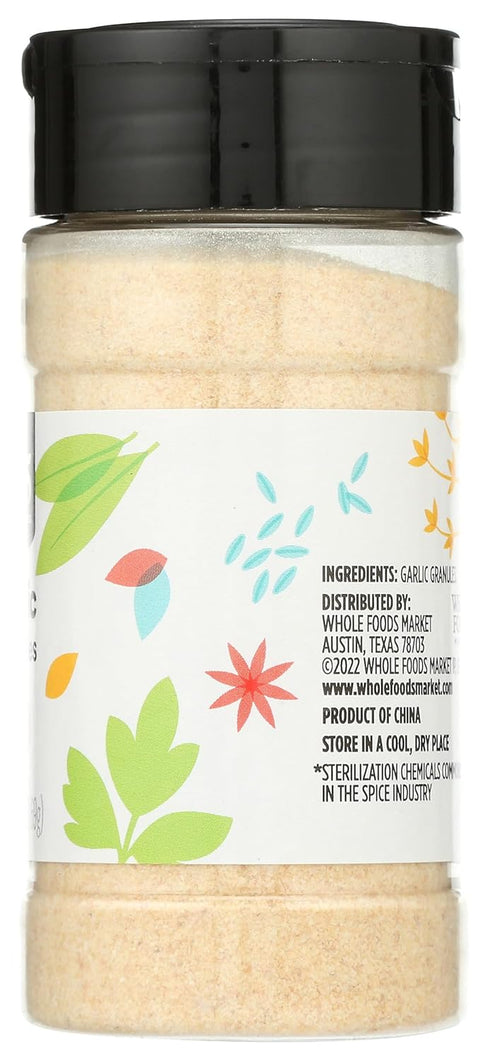 365 2.43 by Whole Foods Market, Garlic Granules, Ounce