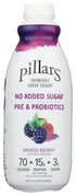 PILLARS Mixed Berry Drinkable Greek Yogurt, 32 FZ