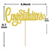 Congratulations Cake Topper, Congrats Grad Graduate, 2025 Graduation/Wedding/Birthday Party Decorations Supplies