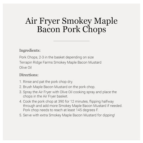 11 Terrapin Ridge Farms Apple Maple Bacon Jam - One Ounce Jar