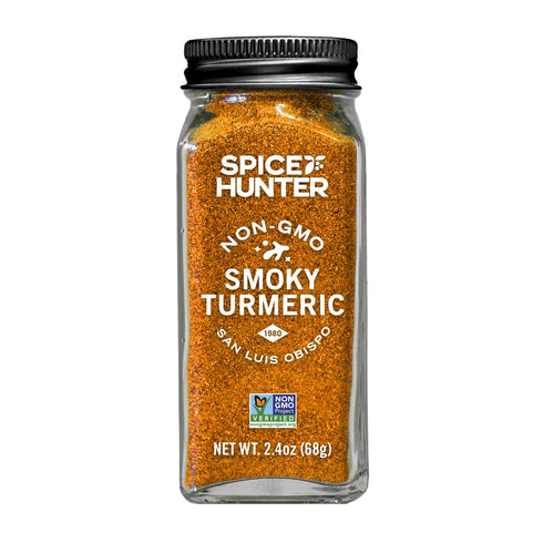 Spice Hunter Global Fusion Rub, Smoky Turmeric, 2.4 Ounce