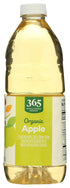 365 64 Oz by Whole Foods Market, Organic Reduced-Sugar Apple Juice, Fl