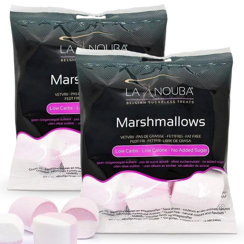 La Nouba Sugar Free Marshmallows, Keto Friendly, Zero Sugar, Low Carb, Perfect