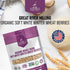 5 Lb Great River Milling Organic Soft White Winter Wheat | Whole Grain Wheat Berries for Baking & Milling | USDA