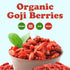 4 Food to Live Organic Goji Berries, Ounces Sun Dried, Large and Juicy, Non-GMO, Raw, Vegan, Sirtfood, Bulk