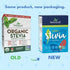 SweetLeaf Organic Stevia Packets, 70 Count (Pack of 2) - Zero Calorie Sugar Substitute for Keto Coffee, Non-GMO