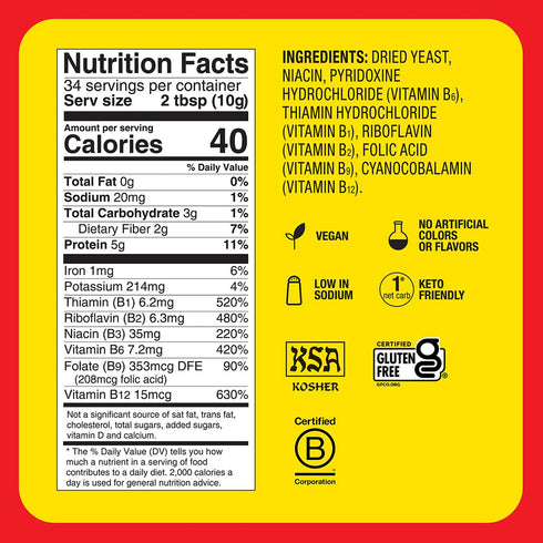3oz 12oz Bragg Nutritional Yeast Roasted Garlic Seasoning + Bragg Nutritional Yeast Seasoning