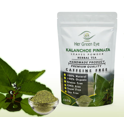 Generic 100g 100% Kalanchoe Pinnata Leaves Powder - Pure, Organic Dried Leaf Powder for Culinary and Natural Use