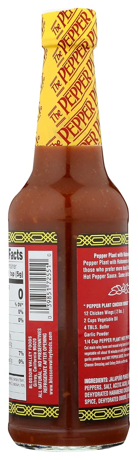 PEPPER PLANT Extra Hot Habanero Sauce, 10 FZ