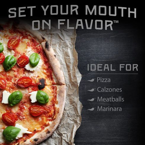 Melinda’s Pizza Hot Sauce - Gourmet Spicy Crushed Red Pepper Sauce with Cayenne Peppers, Garlic, Tomatoes - 12oz, 3 Pack