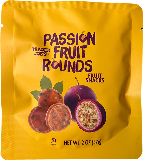 Generic Passion Fruit Rounds Fruit Snacks, 2 oz