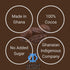 African Delights Royale Natural Cocoa Powder for Baking Black, Dark, Ceremonial Cacao, Sugar Free, Raw Powder, High