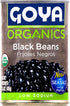 15.5 (Pack 8) Goya Organic Black Beans, Low Sodium with Sea Salt, Ounce